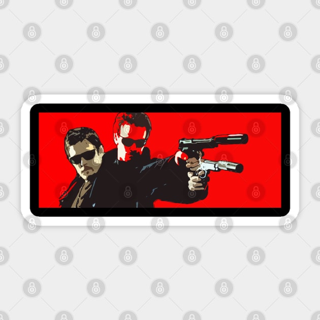 boondock saints Sticker by oryan80